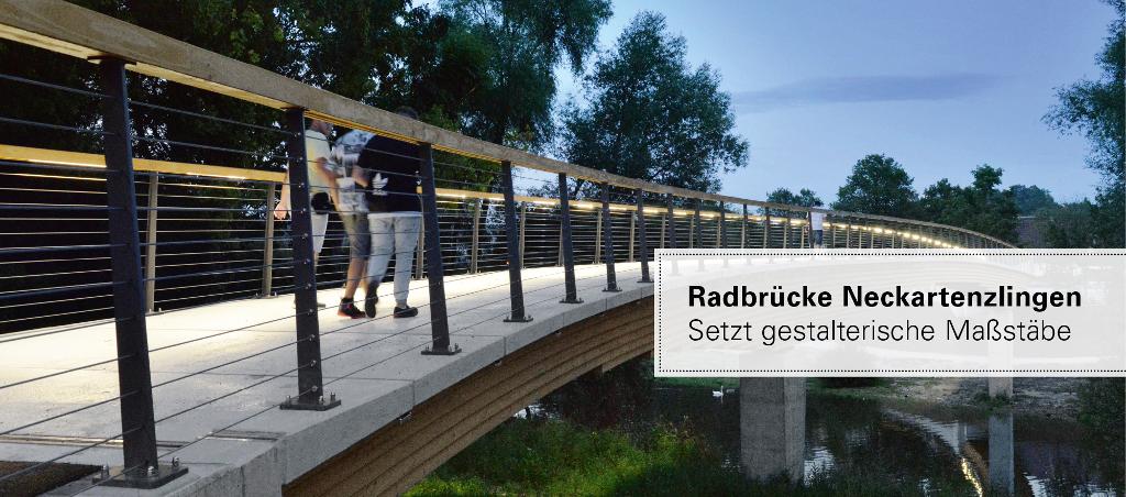 Radbrücke Neckartenzlingen