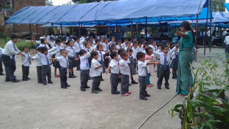 Nilkantha Schule in Kathmandu 