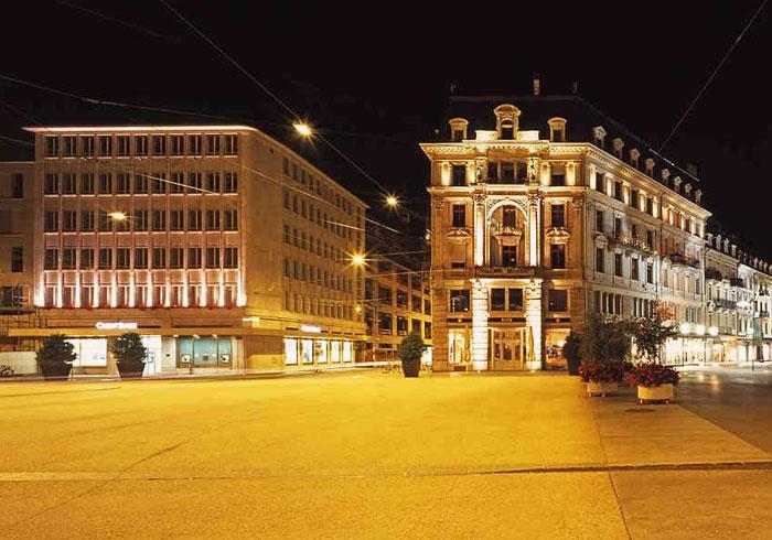 Fassade Zentralplatz Biel