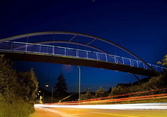 Fussgängerbrücke Pfungen